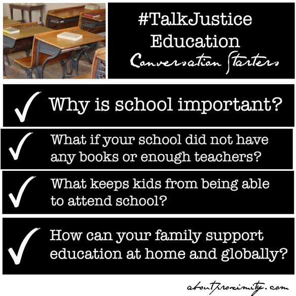 #TalkJustice Education Conversation
